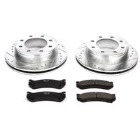 Power Stop 01-03 Chevrolet Silverado 1500 HD Rear Z23 Evolution Sport Brake Kit