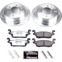 Power Stop 06-10 Hummer H3 Rear Z36 Truck & Tow Brake Kit