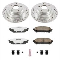 Power Stop 05-06 Saab 9-2X Rear Z26 Street Warrior Brake Kit