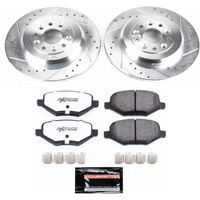 Power Stop 11-15 Ford Edge Rear Z36 Truck & Tow Brake Kit