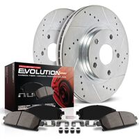 Power Stop 94-99 Dodge Ram 1500 Front Z23 Evolution Sport Brake Kit