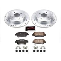 Power Stop 12-18 Hyundai Accent Rear Z23 Evolution Sport Brake Kit