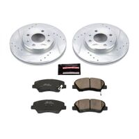 Power Stop 12-18 Hyundai Accent Front Z23 Evolution Sport Brake Kit