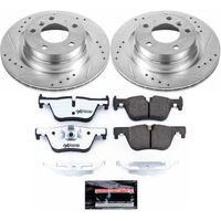 Power Stop 14-16 BMW 228i Rear Z26 Street Warrior Brake Kit