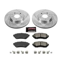 Power Stop 14-18 Mazda 6 Front Z23 Evolution Sport Brake Kit