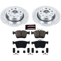 Power Stop 15-18 Audi A3 Rear Z23 Evolution Sport Brake Kit