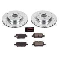 Power Stop 16-18 Cadillac CT6 Rear Z23 Evolution Sport Brake Kit