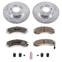 Power Stop 91-96 Dodge Stealth Front Z26 Street Warrior Brake Kit