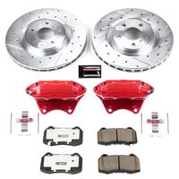 Power Stop 03-04 Infiniti G35 Front Z26 Street Warrior Brake Kit w/Calipers