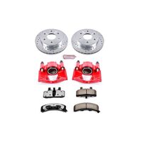 Power Stop 99-00 Cadillac Escalade Front Z36 Truck & Tow Brake Kit w/Calipers