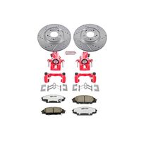 Power Stop 00-09 Honda S2000 Front Z26 Street Warrior Brake Kit w/Calipers