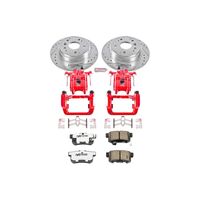 Power Stop 04-08 Acura TL Rear Z26 Street Warrior Brake Kit w/Calipers