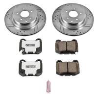 Power Stop 03-04 Infiniti G35 Rear Z26 Street Warrior Brake Kit w/Calipers