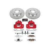 Power Stop 02-06 Mini Cooper Front Z26 Street Warrior Brake Kit w/Calipers