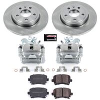 Power Stop 05-09 Audi A4 Rear Autospecialty Brake Kit w/Calipers