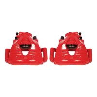 Power Stop 99-10 Volkswagen Beetle Front Red Calipers w/Brackets - Pair