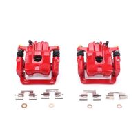 Power Stop 01-06 Acura MDX Rear Red Calipers w/Brackets - Pair