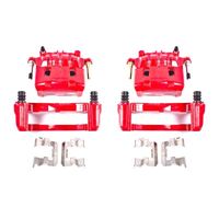 Power Stop 16-17 Subaru Crosstrek Front Red Calipers w/Brackets - Pair