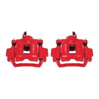 Power Stop 10-18 Lexus GX460 Rear Red Calipers w/Brackets - Pair