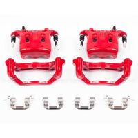 Power Stop 08-12 Infiniti EX35 Front Red Calipers w/Brackets - Pair