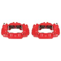 Power Stop 03-09 Toyota 4Runner Front Red Calipers w/o Brackets - Pair