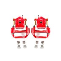 Power Stop 08-15 Toyota Sequoia Rear Red Calipers w/Brackets - Pair