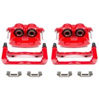 Power Stop 98-02 Chevrolet Camaro Front Red Calipers w/Brackets - Pair