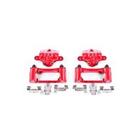 Power Stop 98-02 Chevrolet Camaro Rear Red Calipers w/Brackets - Pair