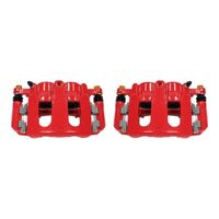 Power Stop 11-17 Ford Explorer Front Red Calipers w/Brackets - Pair