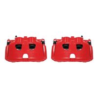 Power Stop 10-17 Ford Expedition Front Red Calipers w/Brackets - Pair