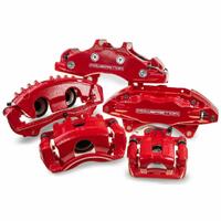 Power Stop 10-15 Chevrolet Camaro Rear Red Calipers w/o Brackets - Pair