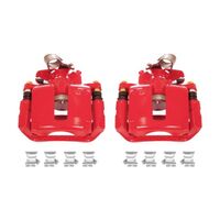 Power Stop 13-17 Ford Explorer Rear Red Calipers w/Brackets - Pair