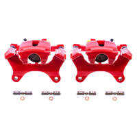 Power Stop 15-17 Ford F-150 Rear Red Calipers w/Brackets - Pair