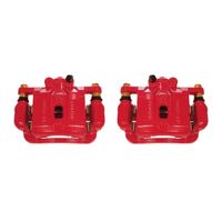 Power Stop 10-16 Hyundai Genesis Coupe Rear Red Calipers w/Brackets - Pair