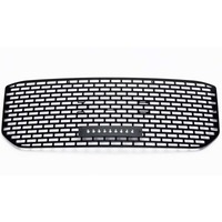 Putco 15-20 GMC Yukon XL Liquid 3D Slot/Blk Denali Style Lighted Boss Grille w/10in Luminix Lightbar