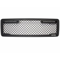 Putco 13-14 Ford F-150 - Lighted (w/ 10in Luminix Light Bar) Lighted Boss Grille