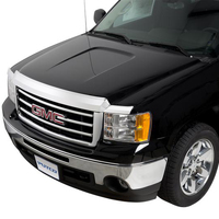 Putco 11-14 GMC Sierra - HD Element Chrome Hood Shields