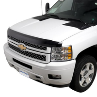 Putco 11-14 Chevrolet Silverado HD Element Tinted Hood Shields