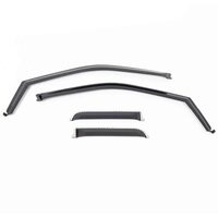 Putco 17-20 Ford SuperDuty - SuperCab (Set of 4) Element Tinted Window Visors