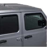 Putco 20-21 Jeep Gladiator JT/JL Element Tinted Window Visors (Set of 4)