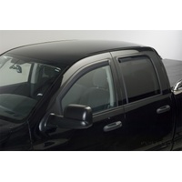 Putco 16-20 Nissan Titan Crew Cab (Set of 2) Front Only Element Tinted Window Visors