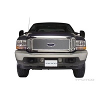 Putco 99-04 Ford SuperDuty w/ Logo CutOut (Does not Include Side Vents) Punch SS Grilles