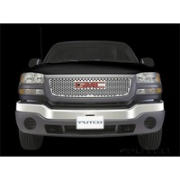 Putco 03-06 GMC Sierra LD/HD - w/ Logo CutOut - Does not Fit Denali Punch Stainless Steel Grilles