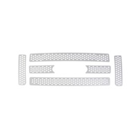 Putco 09-12 Ford F-150 (Lariat & King Ranch Only) 6pc Grillee Punch Stainless Steel Grilles