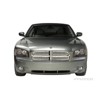 Putco 06-10 Dodge Charger (Honeycomb Style) - Main Grille Punch Stainless Steel Grilles