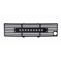 Putco 11-14 Ford F-150 EcoBoost SS Blk Bar Bumper Grille Insert w/ 10in Luminix Light Bar