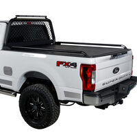 Putco 17-20 Ford SuperDuty - 6.5ft Bed Locker Side Rails - Black Powder Coated