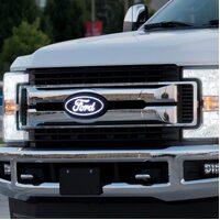 Putco 17-19 Ford SuperDuty Front Luminix Ford LED Emblem - w/ Camera CutOut