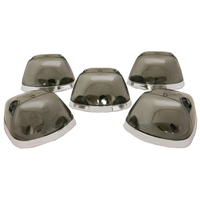 Putco 94-98 RAM - Ion Chrome - 5pc Kit (Amber) LED Roof Lamps (Replacement)