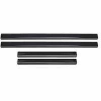 Putco 99-16 Ford SuperDuty Crew Cab (4pcs) Black Platinum Door Sills